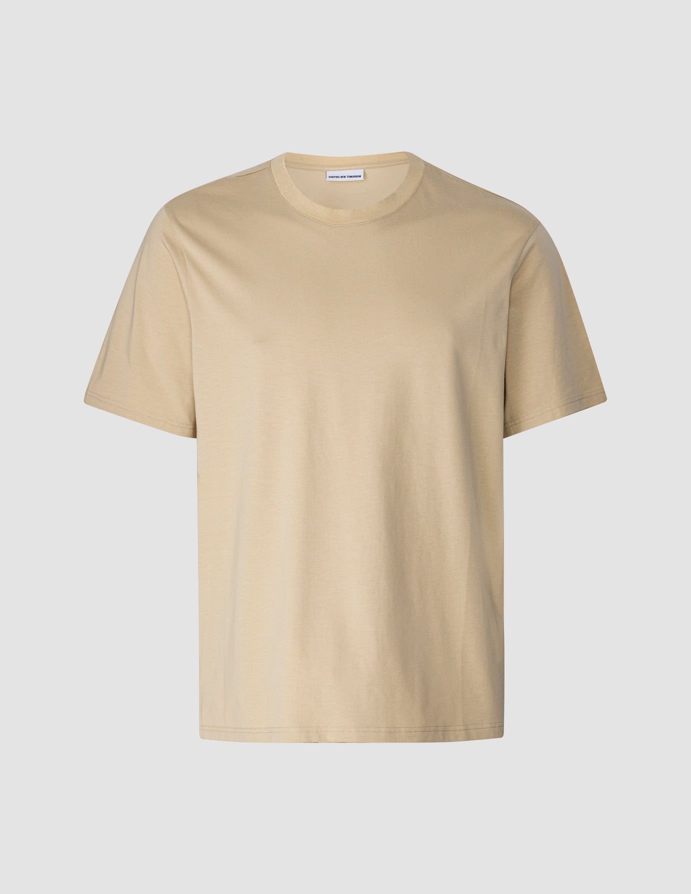 Supima T-shirt Box Fit Sahara